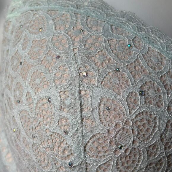 Victoria's Secret Dream Angel Mint Green Lace Demi Bra - Picture 3 of 5